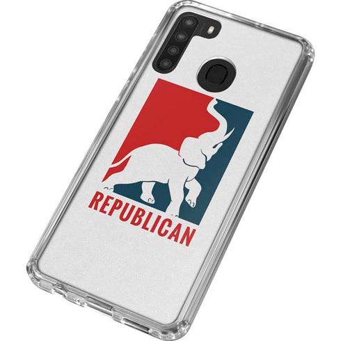 Republican Galaxy A21 Clear Case