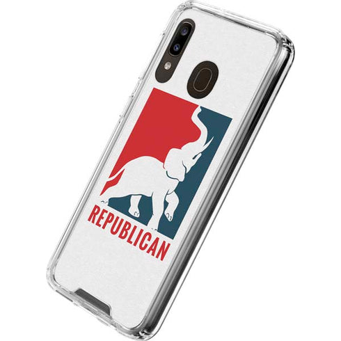 Republican Galaxy A30 Clear Case