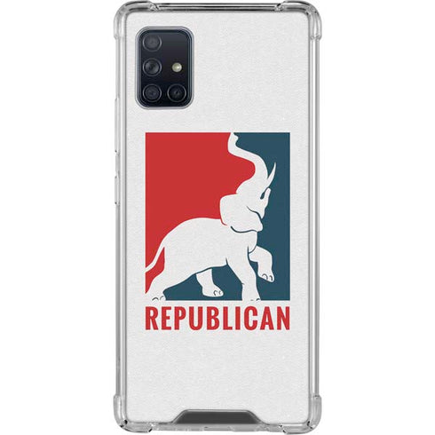 Republican Galaxy A51 5G Clear Case
