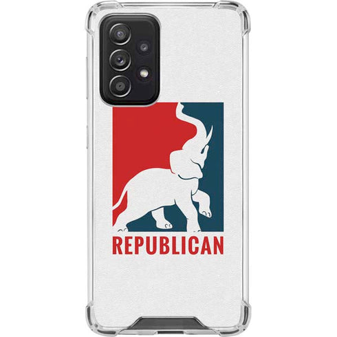 Republican Galaxy A52 5G Clear Case