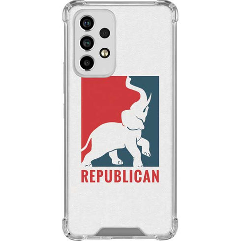 Republican Galaxy A53 5G Clear Case