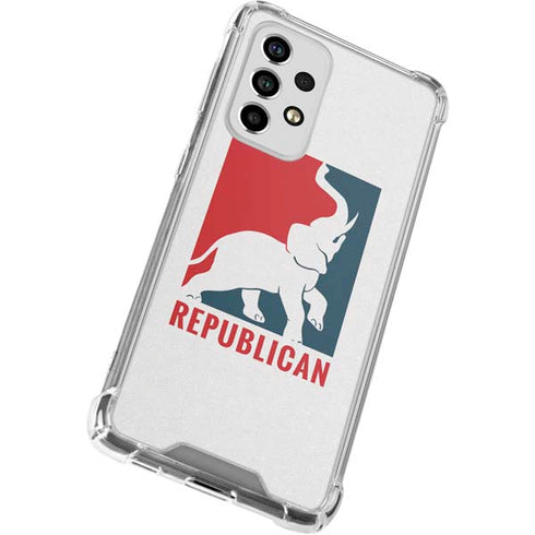 Republican Galaxy A53 5G Clear Case