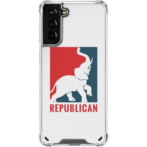 Republican Galaxy S21 Plus 5G Clear Case