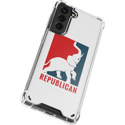 Republican Galaxy S21 Plus 5G Clear Case