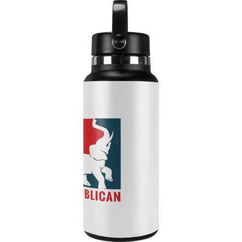 Republican Hydro Flask 32oz Wide Mouth Skin