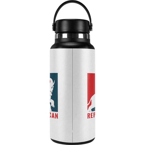 Republican Hydro Flask 32oz Wide Mouth Skin