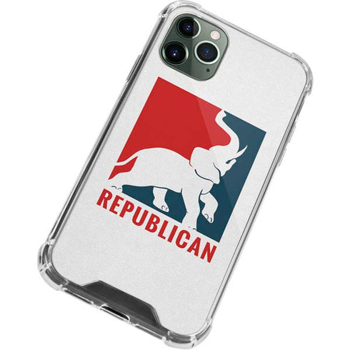 Republican iPhone 11 Pro Max Clear Case
