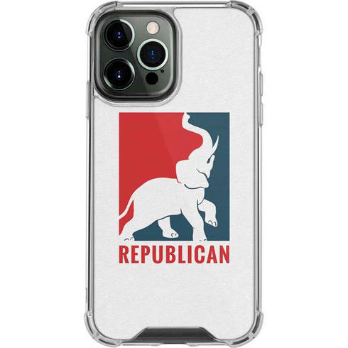 Republican iPhone 14 Pro Max Clear Case