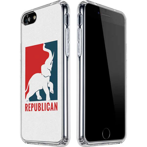Republican iPhone SE (2nd & 3rd Gen) Clear Case
