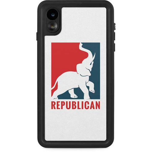Republican iPhone XR Waterproof Case