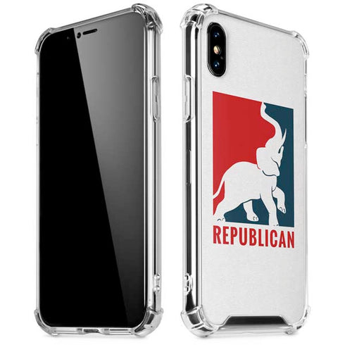 Republican iPhone XS Max Clear Case