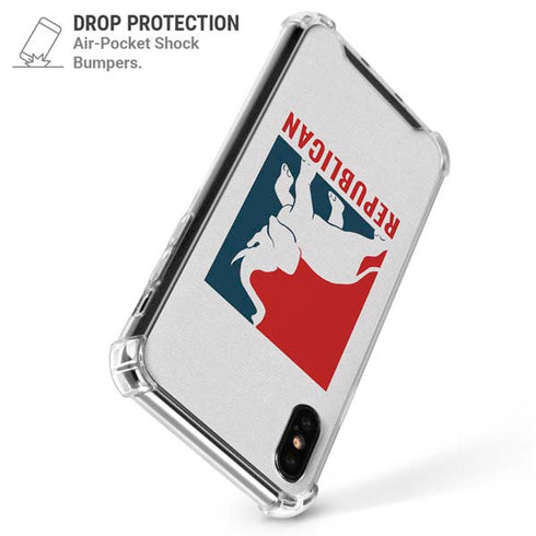 Republican iPhone XS Max Clear Case