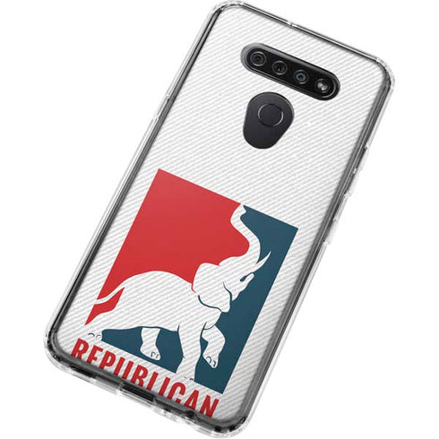 Republican LG K51/Q51 Clear Case