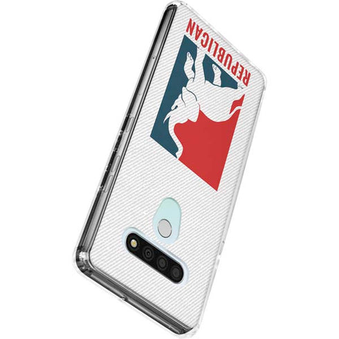 Republican LG Stylo 6 Clear Case