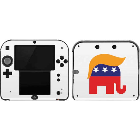 Republican Trump Hair Nintendo 2DS Skin