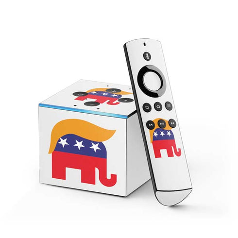 Republican Trump Hair Fire TV Cube Skin
