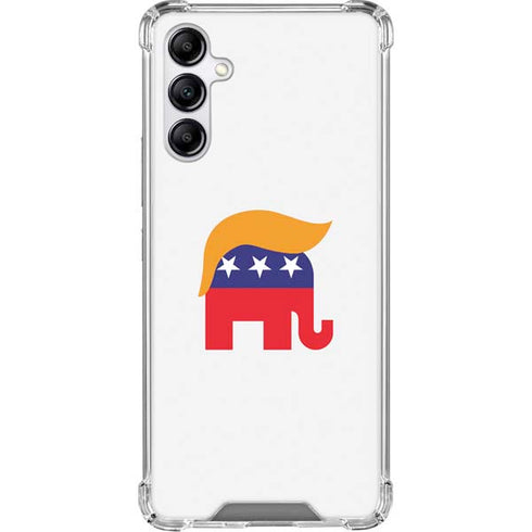 Republican Trump Hair Galaxy A15 5G Clear Case