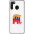 Republican Trump Hair Galaxy A21 Clear Case