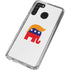 Republican Trump Hair Galaxy A21 Clear Case