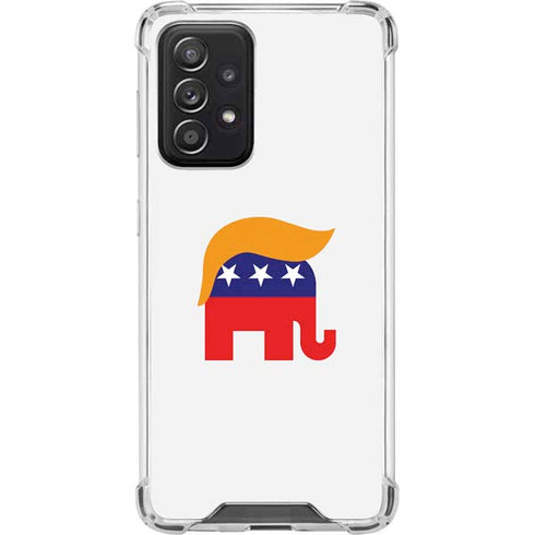 Republican Trump Hair Galaxy A52 5G Clear Case