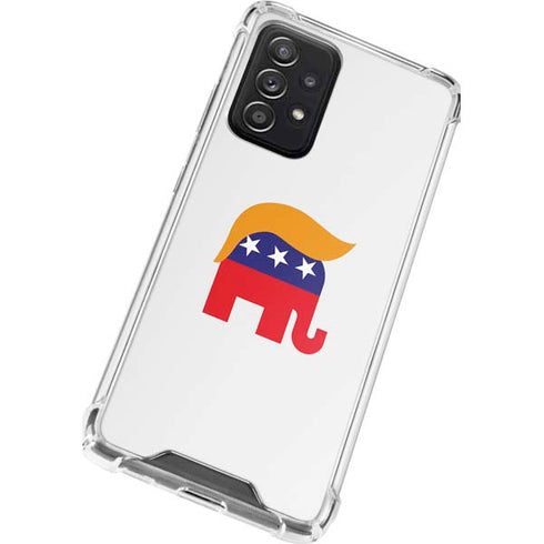 Republican Trump Hair Galaxy A52 5G Clear Case