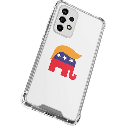Republican Trump Hair Galaxy A53 5G Clear Case