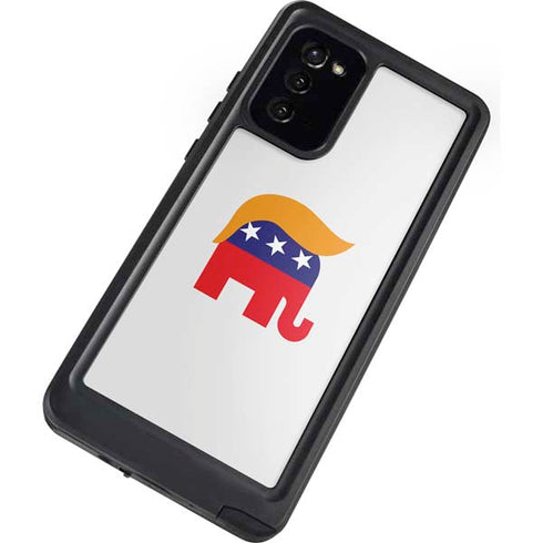 Republican Trump Hair Galaxy Note20 5G Waterproof Case