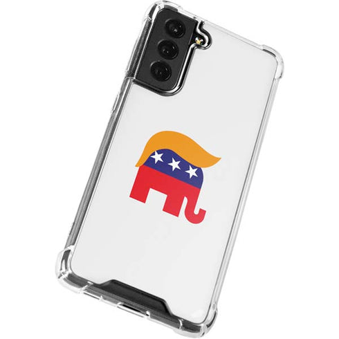 Republican Trump Hair Galaxy S22 Clear Case
