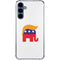 Republican Trump Hair Galaxy S24 Clear Case
