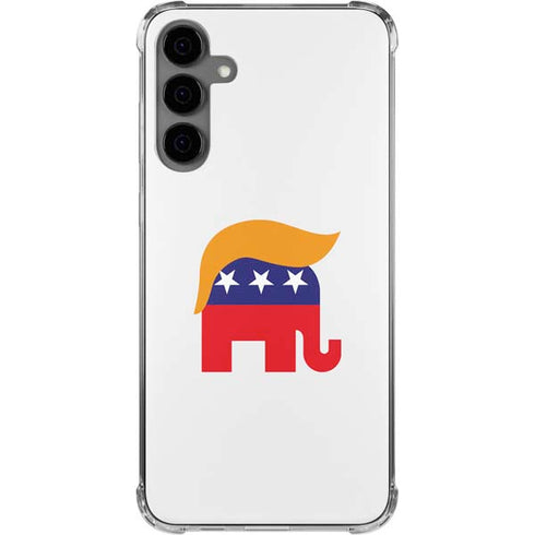 Republican Trump Hair Galaxy S24 Plus Clear Case