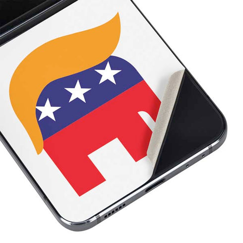 Republican Trump Hair Galaxy Z Flip5 5G Skin