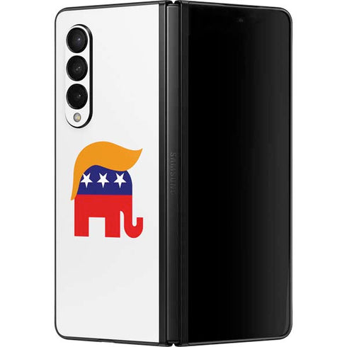 Republican Trump Hair Galaxy Z Fold3 5G Skin