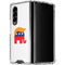 Republican Trump Hair Galaxy Z Fold4 5G Clear Case