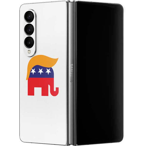 Republican Trump Hair Galaxy Z Fold4 5G Skin