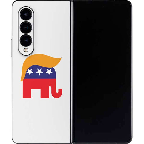 Republican Trump Hair Galaxy Z Fold4 5G Skin