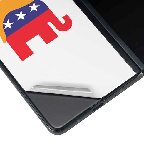 Republican Trump Hair Galaxy Z Fold4 5G Skin