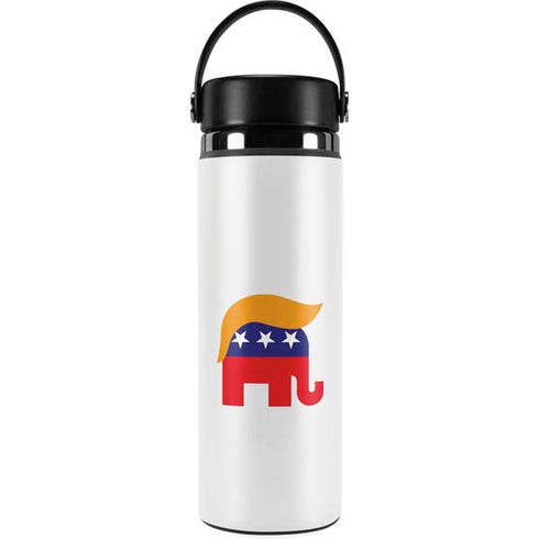 Republican Trump Hair Hydro Flask 20oz Wide Mouth Skin