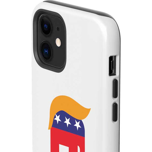 Republican Trump Hair iPhone 12 Impact Case