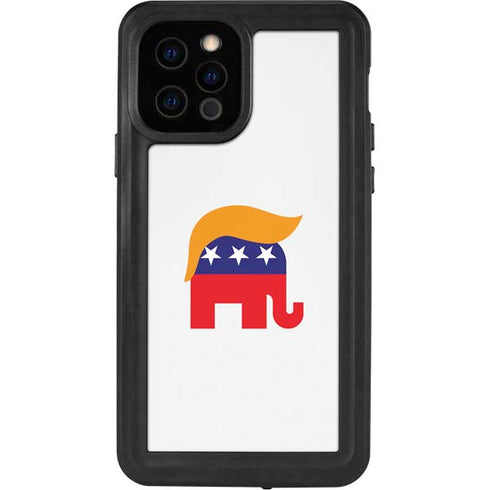 Republican Trump Hair iPhone 12 Pro Waterproof Case