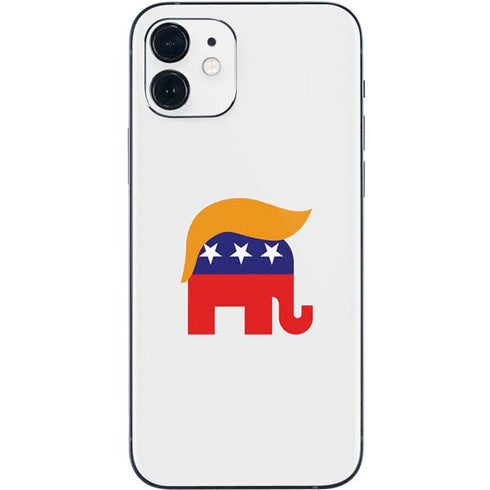 Republican Trump Hair iPhone 12 Skin