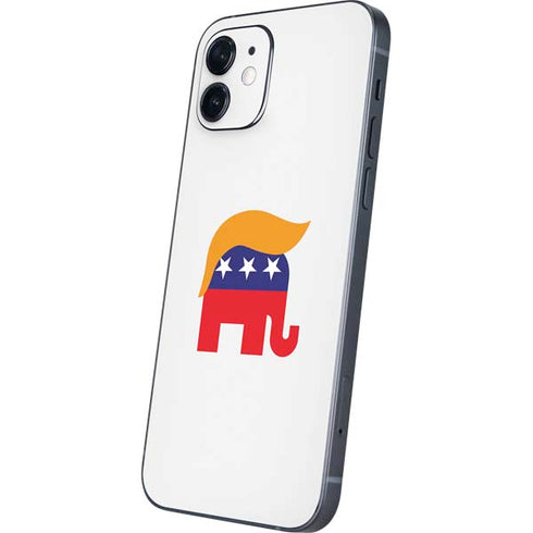 Republican Trump Hair iPhone 12 Skin