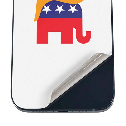 Republican Trump Hair iPhone 12 Skin
