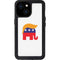 Republican Trump Hair iPhone 13 Mini Waterproof Case