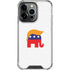 Republican Trump Hair iPhone 14 Pro Clear Case