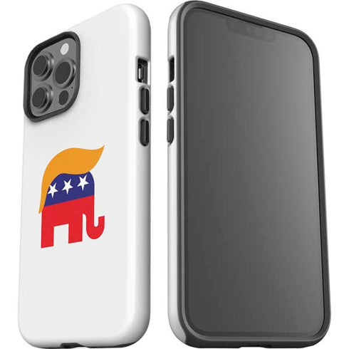 Republican Trump Hair iPhone 15 Pro Max Impact Case