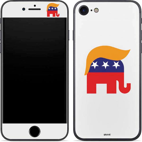 Republican Trump Hair iPhone 8 Skin