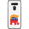Republican Trump Hair LG K51/Q51 Clear Case