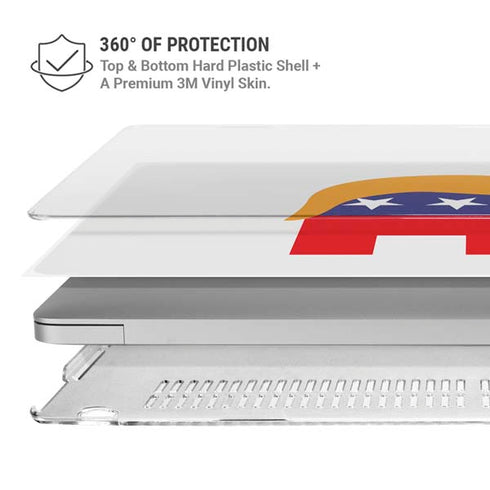 Republican Trump Hair MacBook Air 15in (2023-2025) Case plus Skin