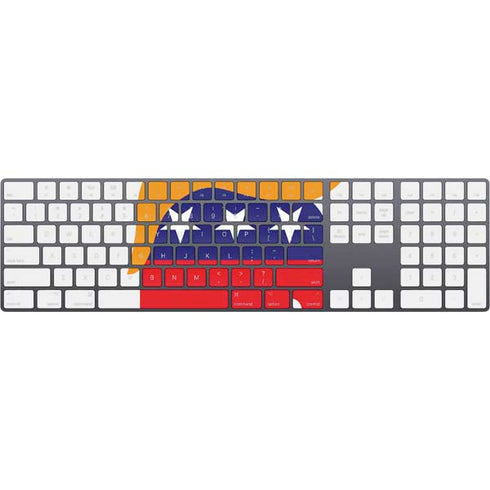 Republican Trump Hair Magic Keyboard with Numeric Keypad Skin