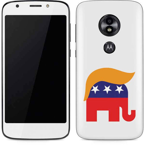Republican Trump Hair Moto E5 Play Skin